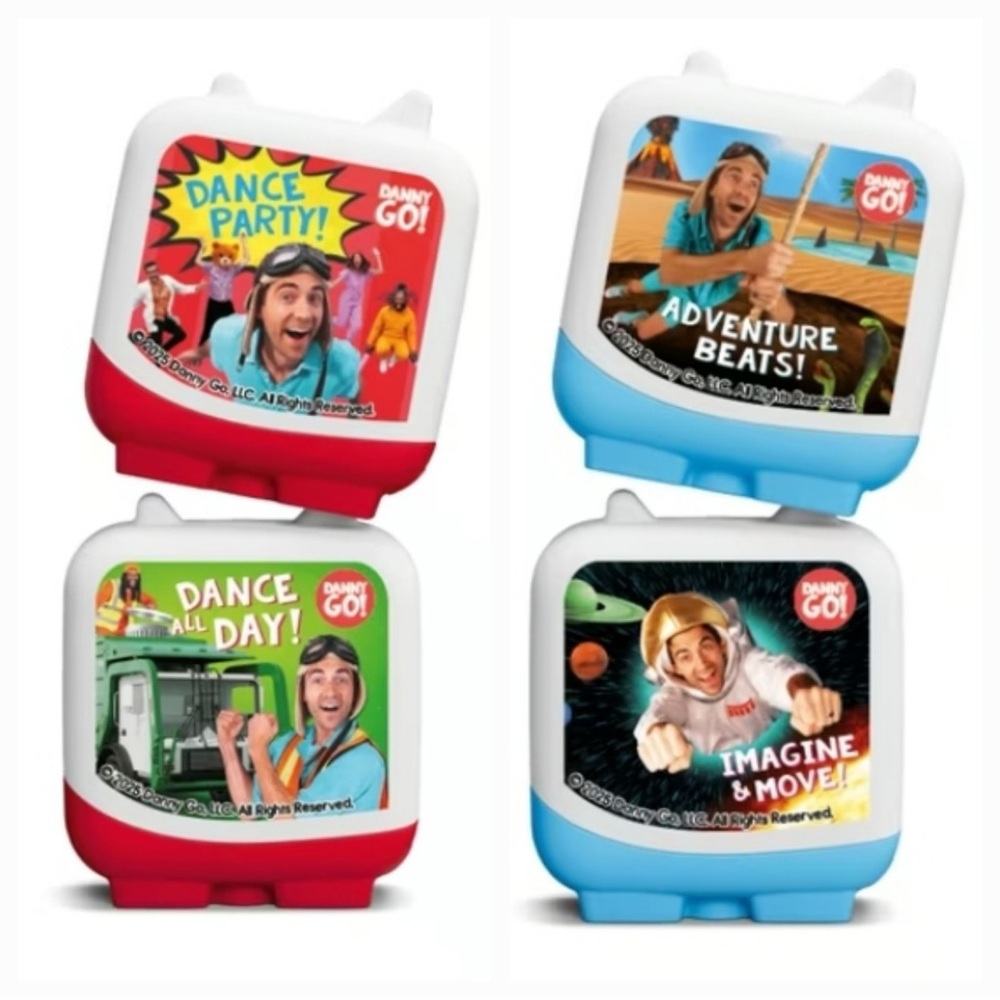 Danny Go! Tonies - Adventure Music Toy Set - Red and Blue